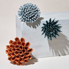 Hanging Botanical Ceramic Flower Set of 3 