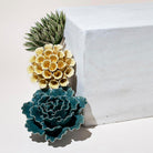 Hanging Chelsea Ceramic Flower Set of 3 