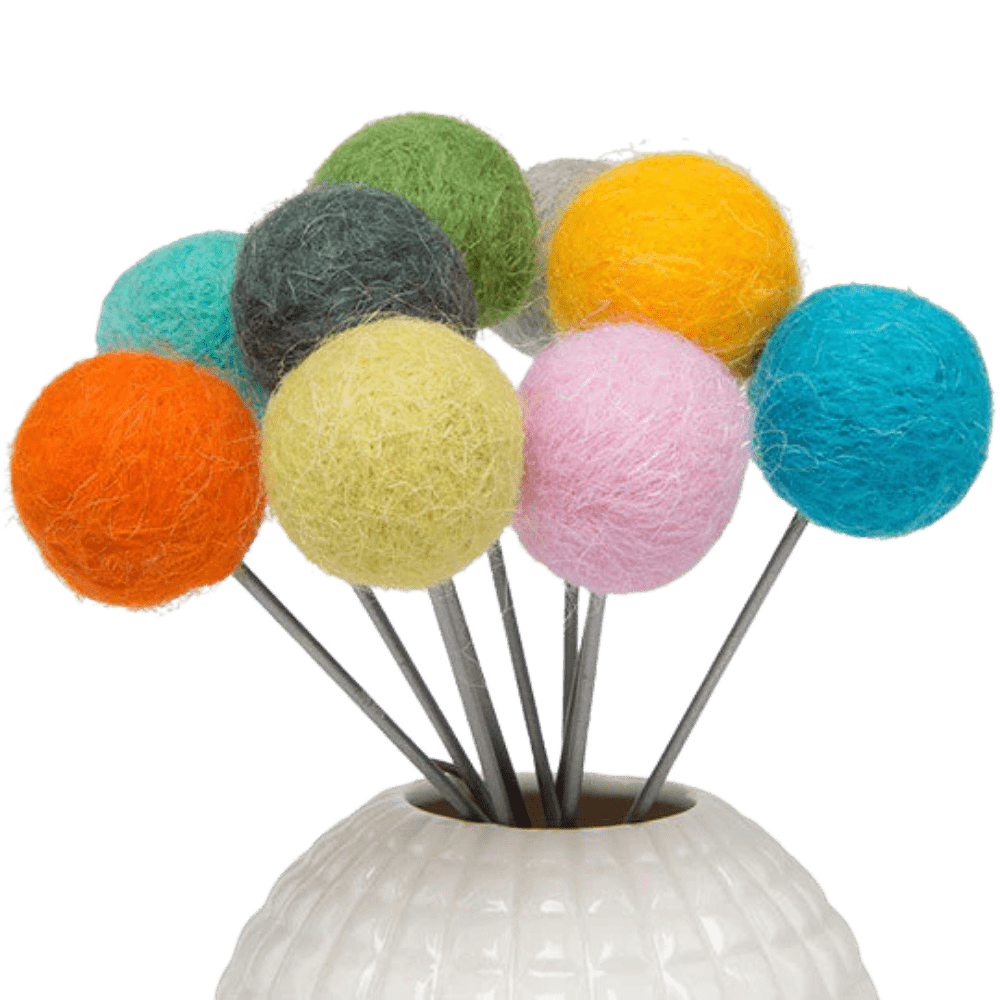 Blomma Modern Felt Flowers Kits - Chive Ceramics Studio - Tools & Accessories - Chive US