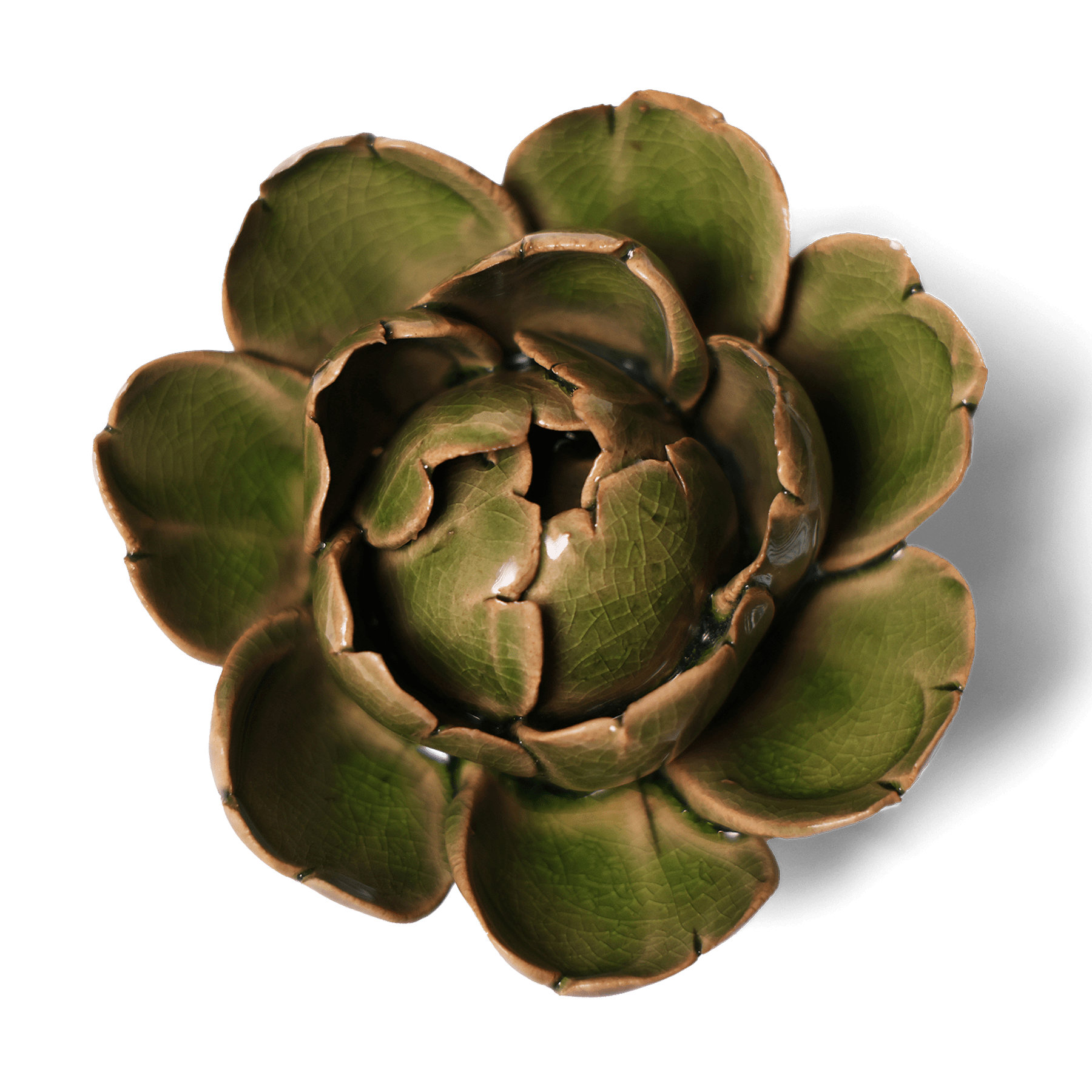 Ceramic Flowers With Keyhole For Hanging On Walls Collection 12 - Chive Ceramics Studio - Ceramic Flowers - Chive Ceramics Studio