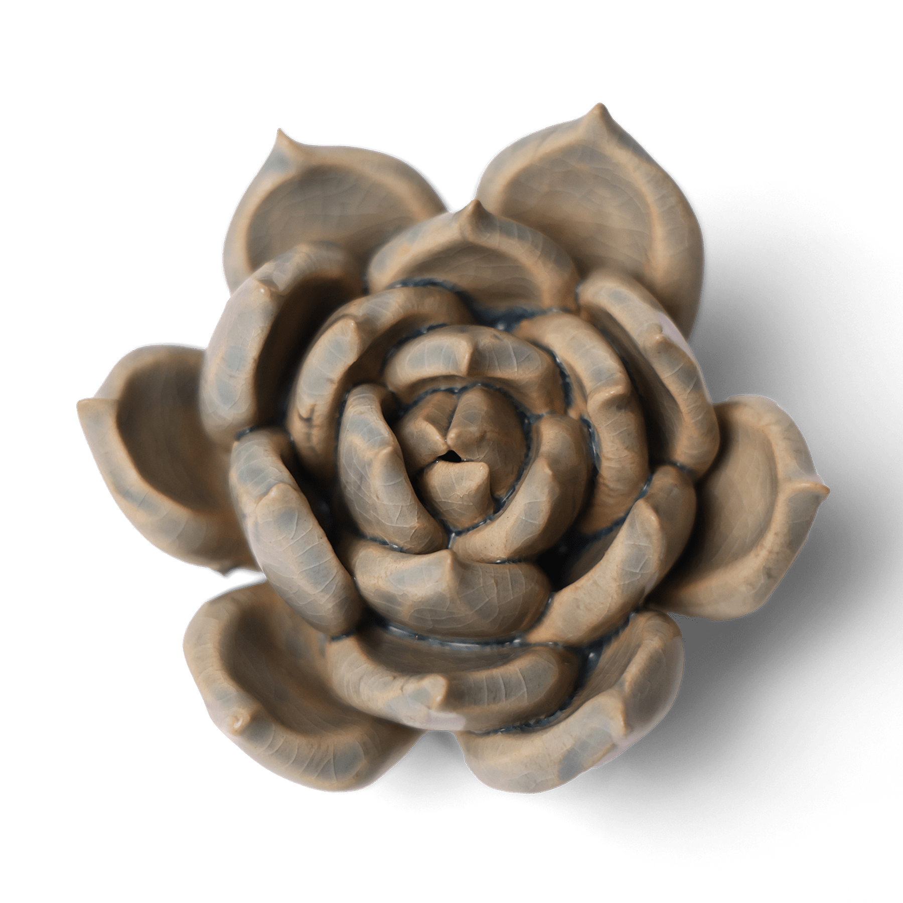 Ceramic Flowers With Keyhole For Hanging On Walls Collection 12 - Chive Ceramics Studio - Ceramic Flowers - Chive Ceramics Studio