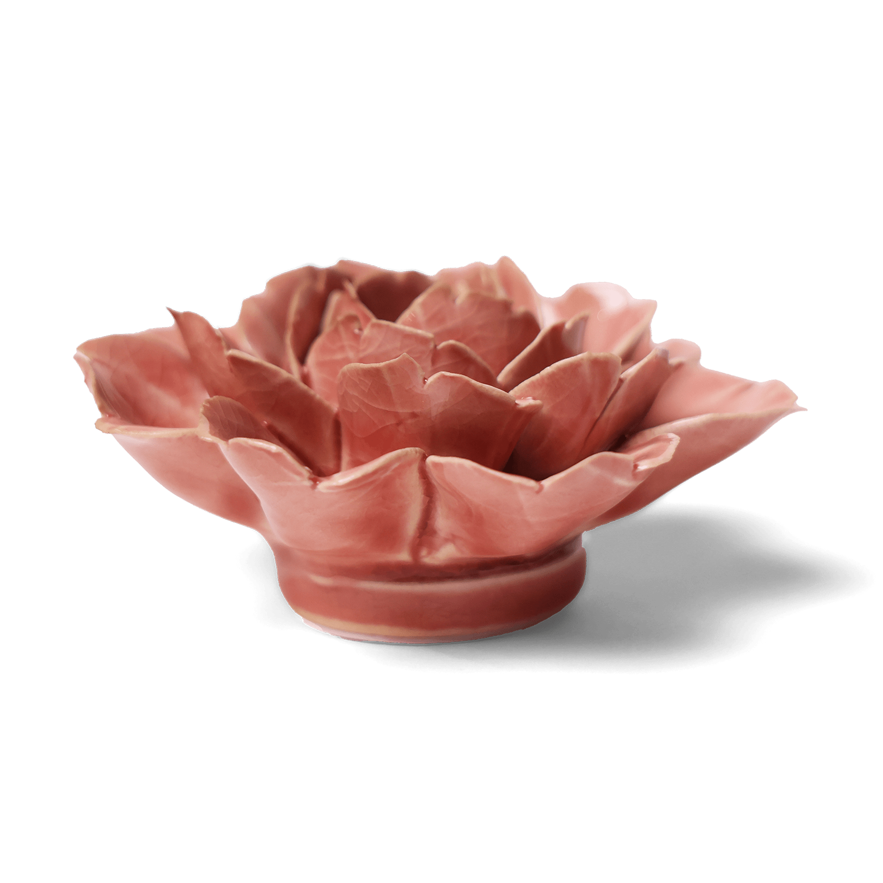 Ceramic Flower Wall Art Rose Pink 5 - Chive Ceramics Studio - Ceramic Flowers - Chive US