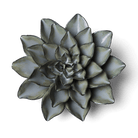 Japan Ceramic Flower Wall Art Dusk Blue Daisy - Chive Ceramics Studio - Ceramic Flowers - Chive US