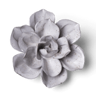 Japan Ceramic Flower Wall Art White Speckle Gardenia - Chive Ceramics Studio - Ceramic Flowers - Chive US