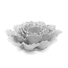 Ceramic Flower Lettuce White XL - Chive Ceramics Studio - Ceramic Flowers - Chive US