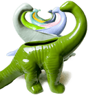 Brontosaurus Ceramic Indoor Plant Pot for Succulents - Chive Ceramics Studio - Pots - Chive Ceramics Studio