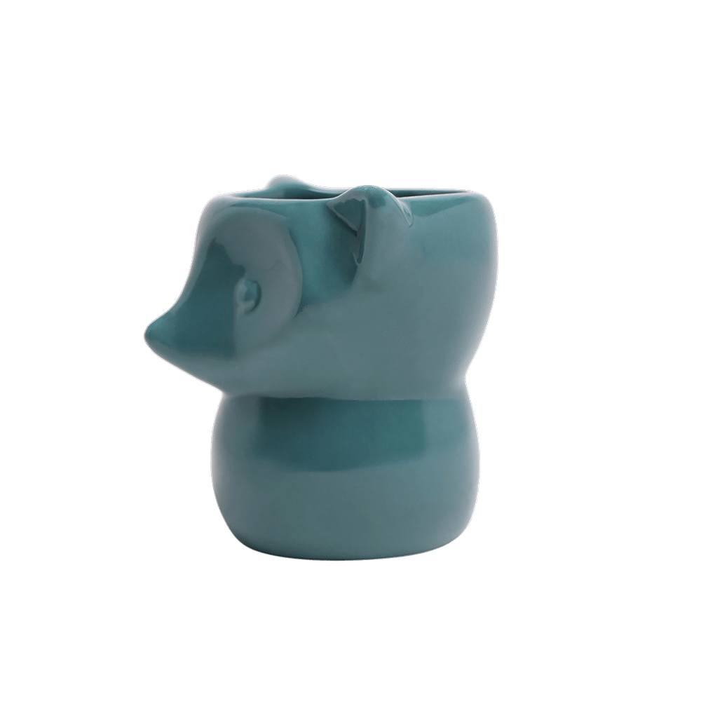 Fox Ceramic Indoor Plant Pot For Succulents - Chive Ceramics Studio - Pots - Chive Ceramics Studio