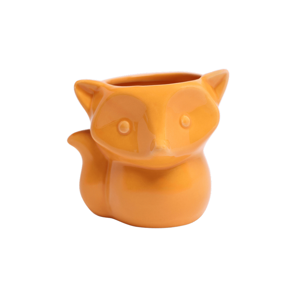 Fox Ceramic Indoor Plant Pot For Succulents - Chive Ceramics Studio - Pots - Chive Ceramics Studio