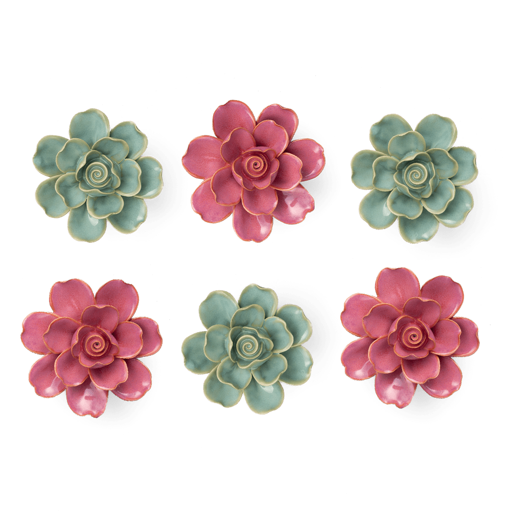 Ceramic Flower France Curated Collection #11 - Chive Ceramics Studio - Ceramic Flower Sets - Chive Ceramics Studio