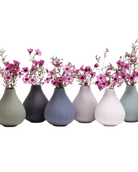 Frost Porcelain Bud Vase For Flowers - Chive Ceramics Studio - Vases - Chive Ceramics Studio