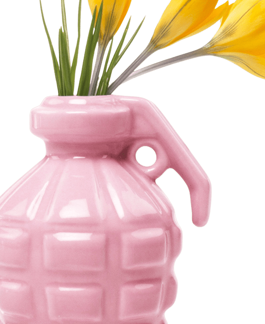 Kapow Ceramic Grenade Flower Vase Unique - Chive Ceramics Studio - Vases - Chive Ceramics Studio