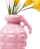 Kapow Ceramic Grenade Flower Vase Unique - Chive Ceramics Studio - Vases - Chive Ceramics Studio