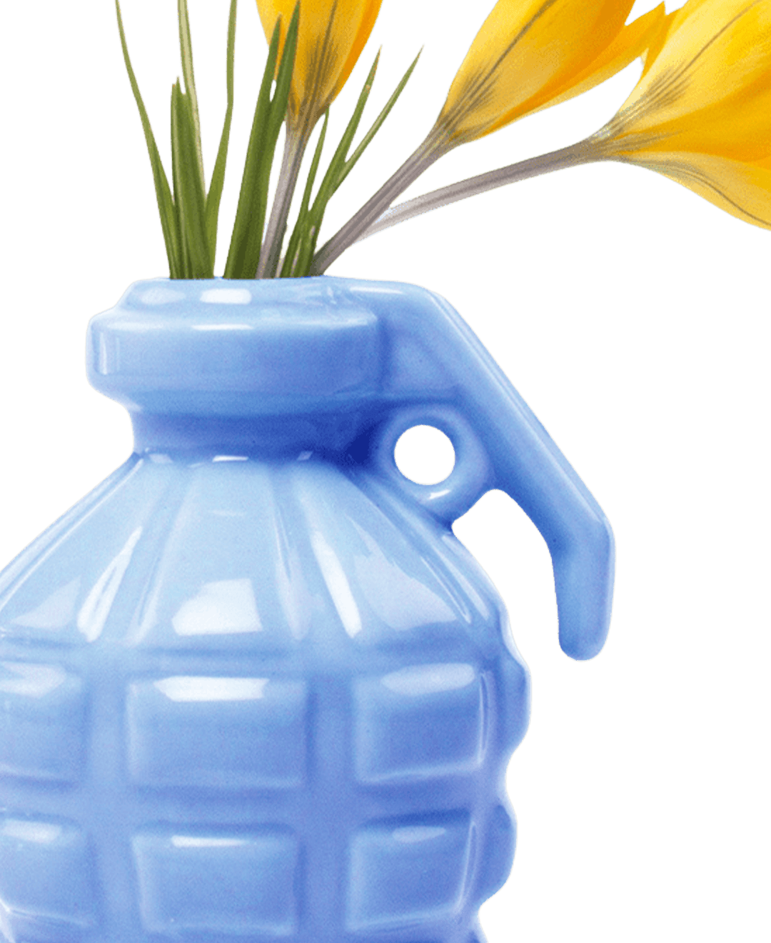 Kapow Ceramic Grenade Flower Vase Unique - Chive Ceramics Studio - Vases - Chive Ceramics Studio