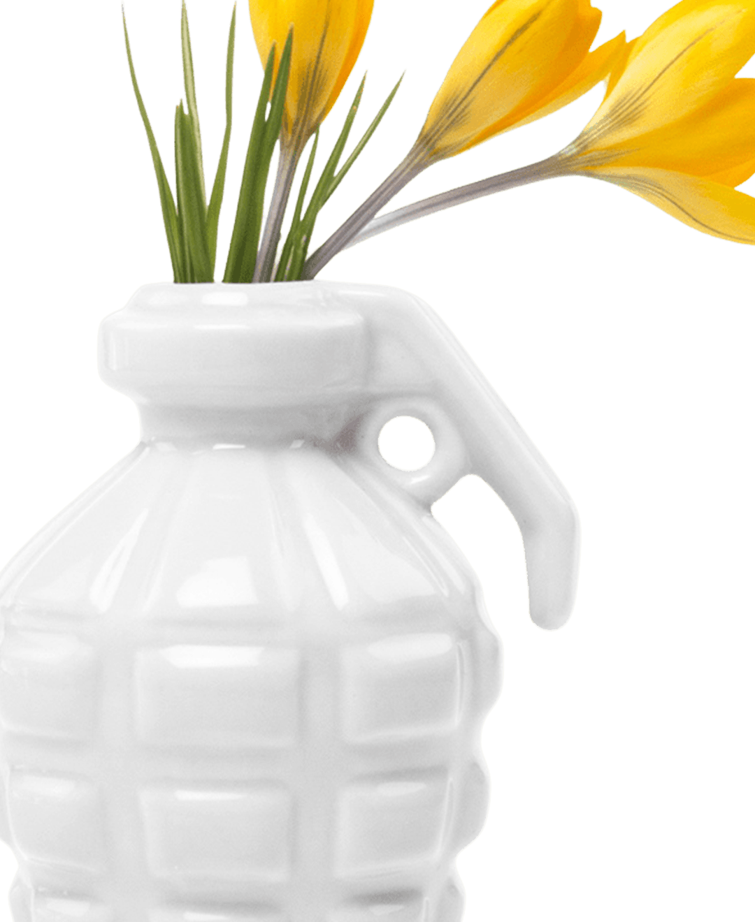 Kapow Ceramic Grenade Flower Vase Unique - Chive Ceramics Studio - Vases - Chive Ceramics Studio