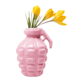 Kapow Ceramic Grenade Flower Vase Unique - Chive Ceramics Studio - Vases - Chive Ceramics Studio