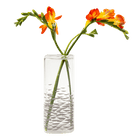 Decal Glass Modern Flower Vase - Chive Ceramics Studio - Vases - Chive US