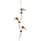 Hanging Airplane Cable & Glass Flower Vase - Chive Ceramics Studio - Vases - Chive US