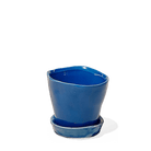 Tika Ceramic Pot & Saucer Set With Drainage - Chive Ceramics Studio - Pots - Chive Ceramics Studio