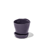 Tika Ceramic Pot & Saucer Set With Drainage - Chive Ceramics Studio - Pots - Chive Ceramics Studio