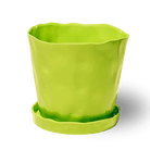 Tika Ceramic Pot & Saucer Set With Drainage - Chive Ceramics Studio - Pots - Chive Ceramics Studio