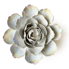 Ceramic Flowers With Keyhole For Hanging On Walls Pearl Collection - Chive Ceramics Studio - Ceramic Flowers - Chive Ceramics Studio