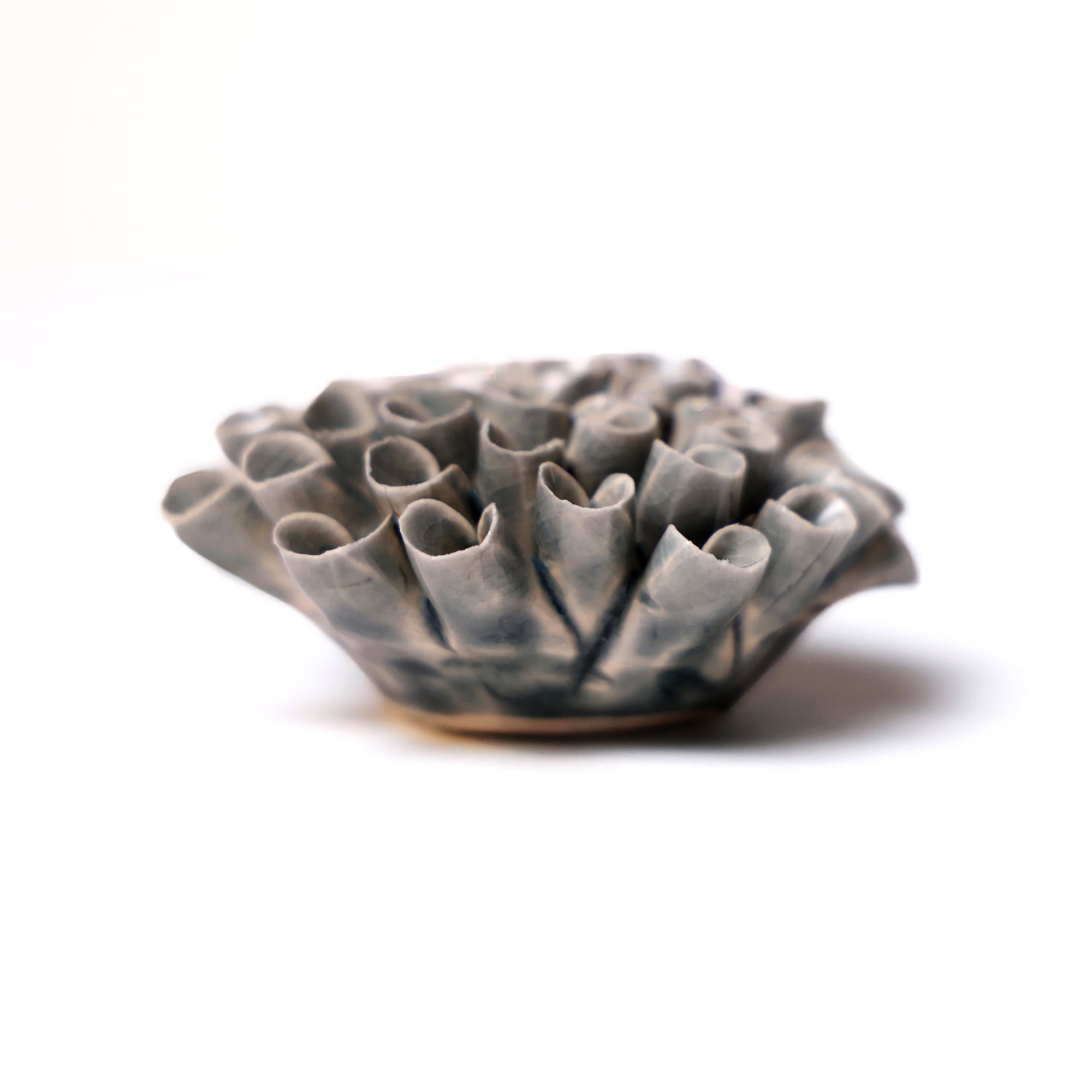 Ceramic Flowers With Keyhole For Hanging On Walls Collection 3 - Chive Ceramics Studio - Ceramic Flowers - Chive Ceramics Studio