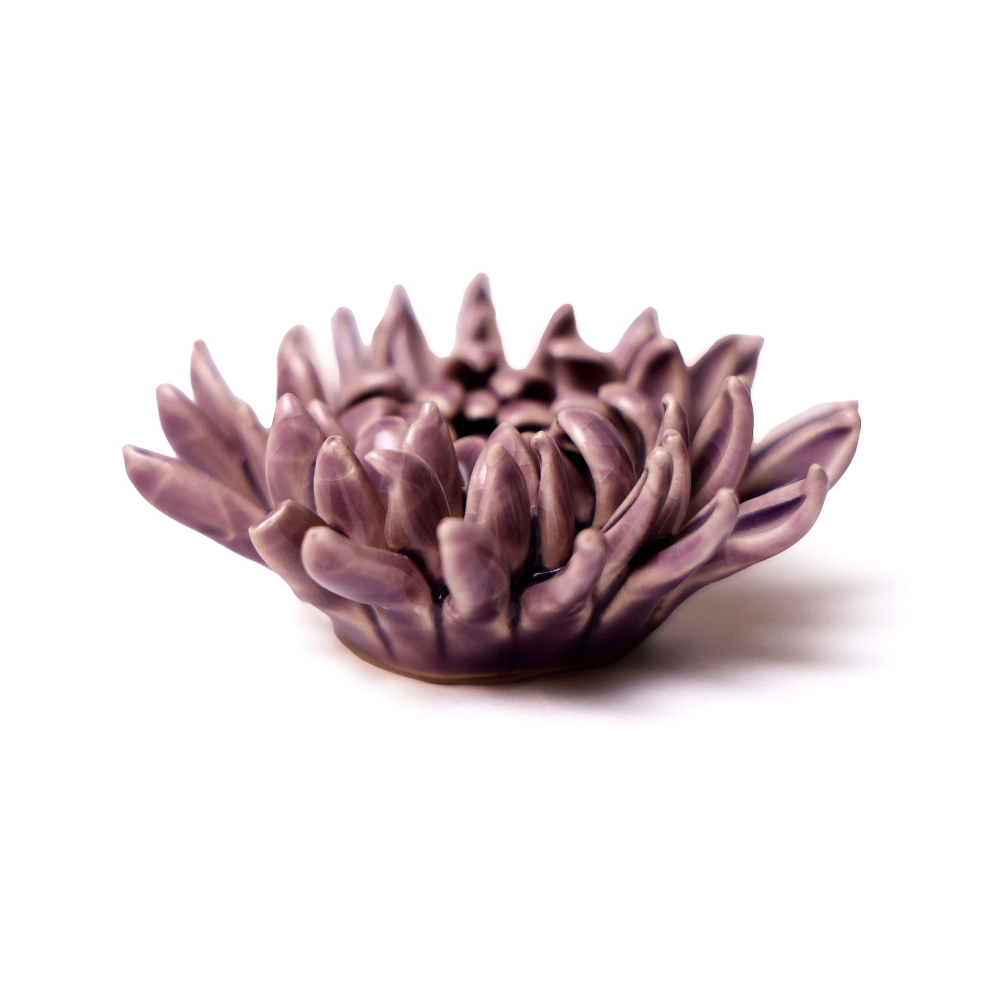 Ceramic Flowers With Keyhole For Hanging On Walls Collection 3 - Chive Ceramics Studio - Ceramic Flowers - Chive Ceramics Studio