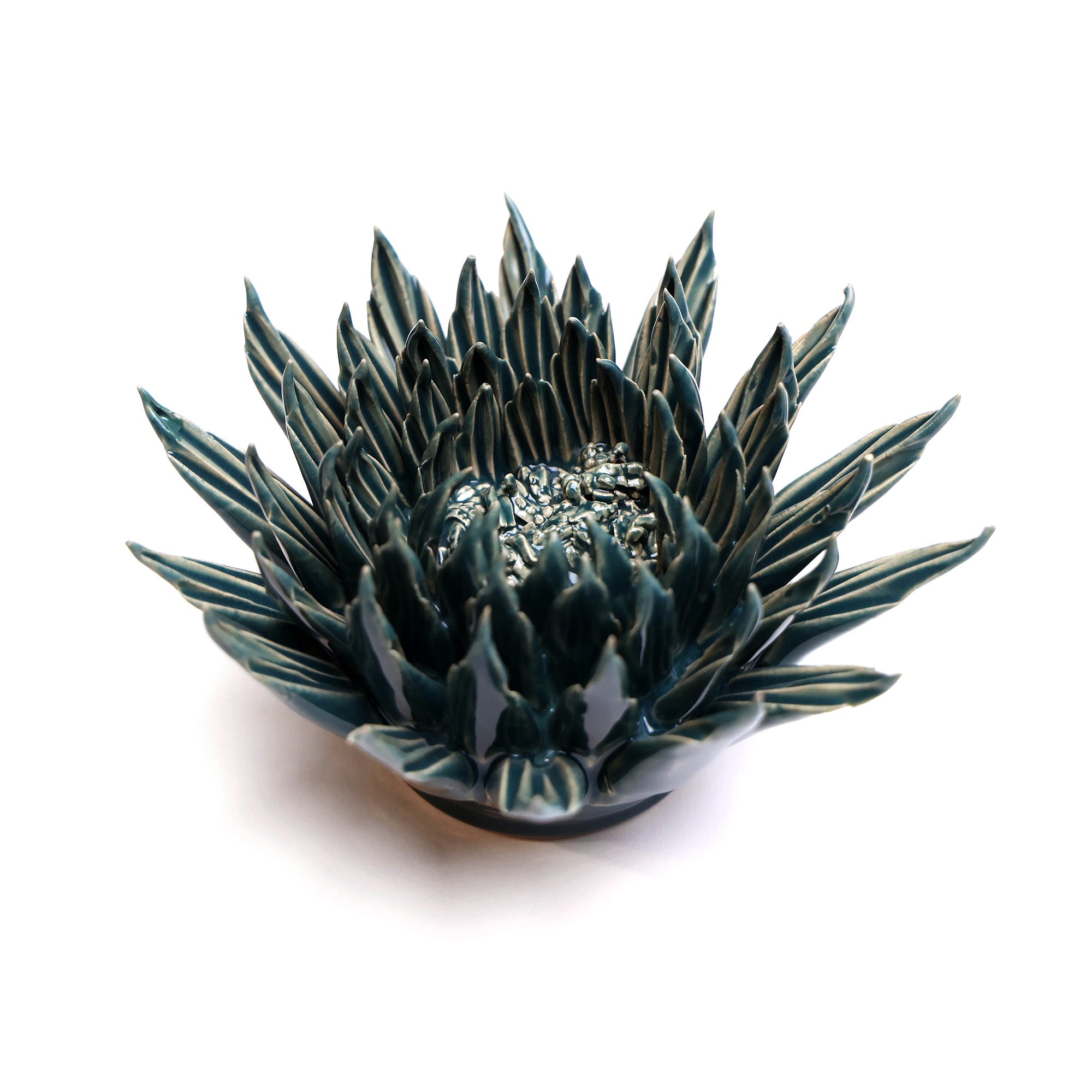 Ceramic Flowers With Keyhole For Hanging On Walls Collection 3 - Chive Ceramics Studio - Ceramic Flowers - Chive Ceramics Studio