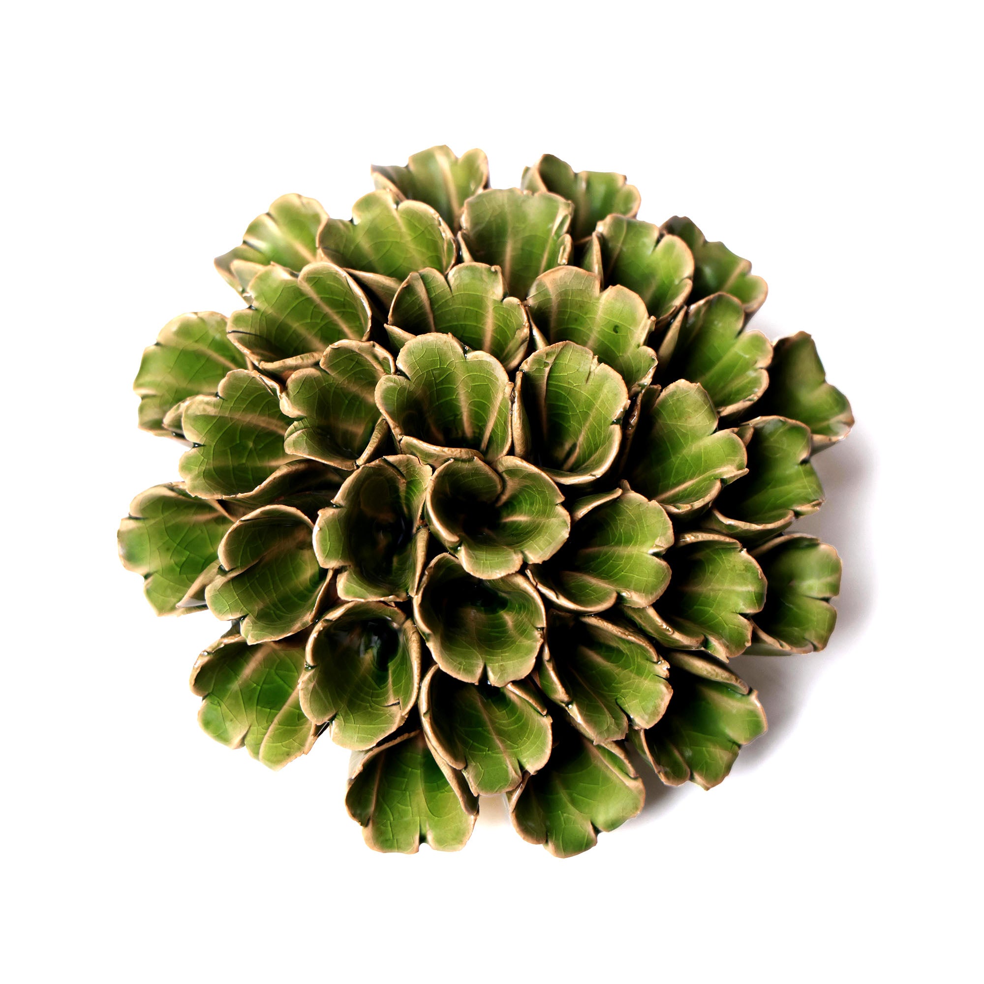 Ceramic Flowers With Keyhole For Hanging On Walls Collection 5 - Chive Ceramics Studio - Ceramic Flowers - Chive Ceramics Studio