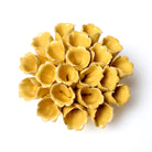 Ceramic Flowers With Keyhole For Hanging On Walls Collection 5 - Chive Ceramics Studio - Ceramic Flowers - Chive Ceramics Studio